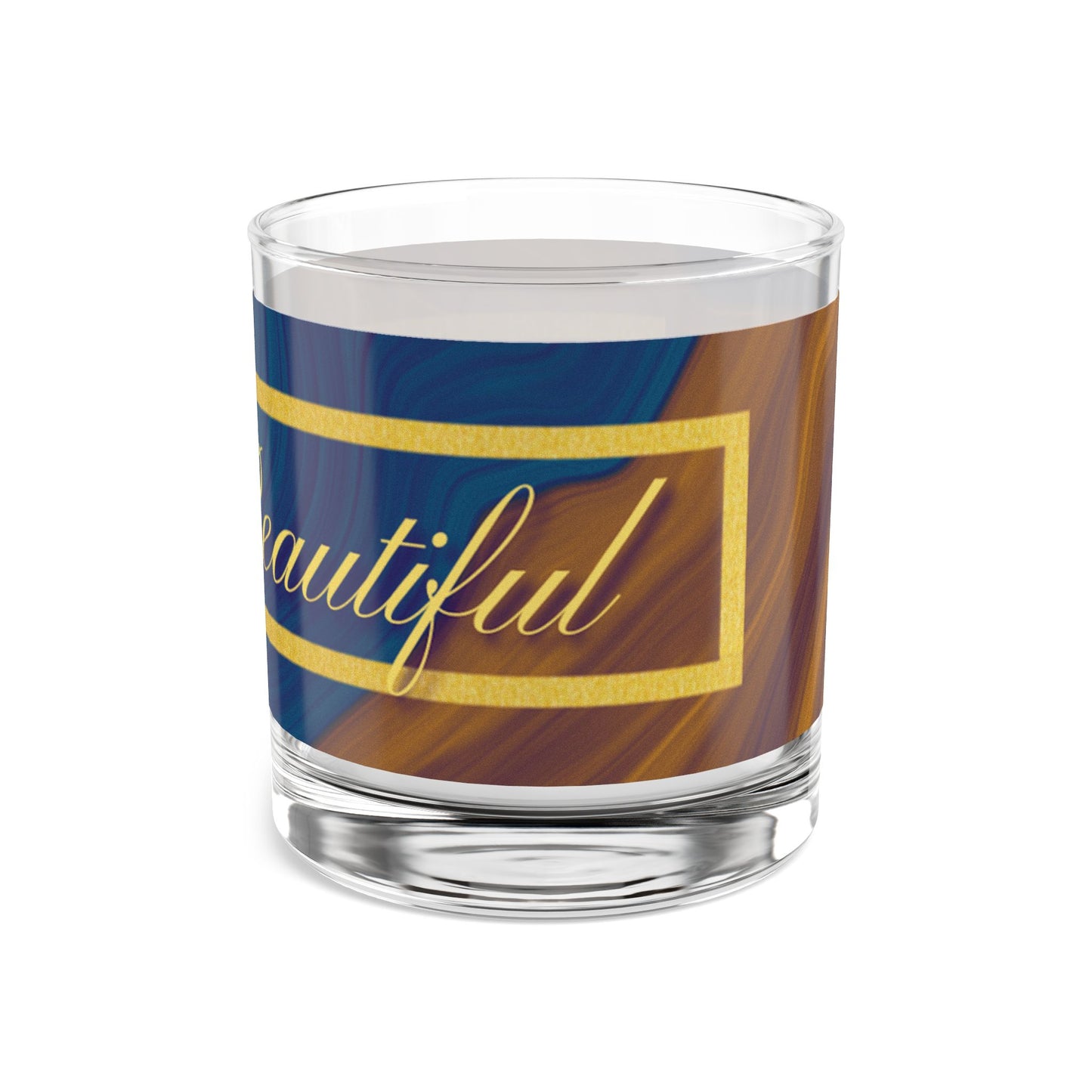 Hello Beautiful Rocks Glass, 10oz