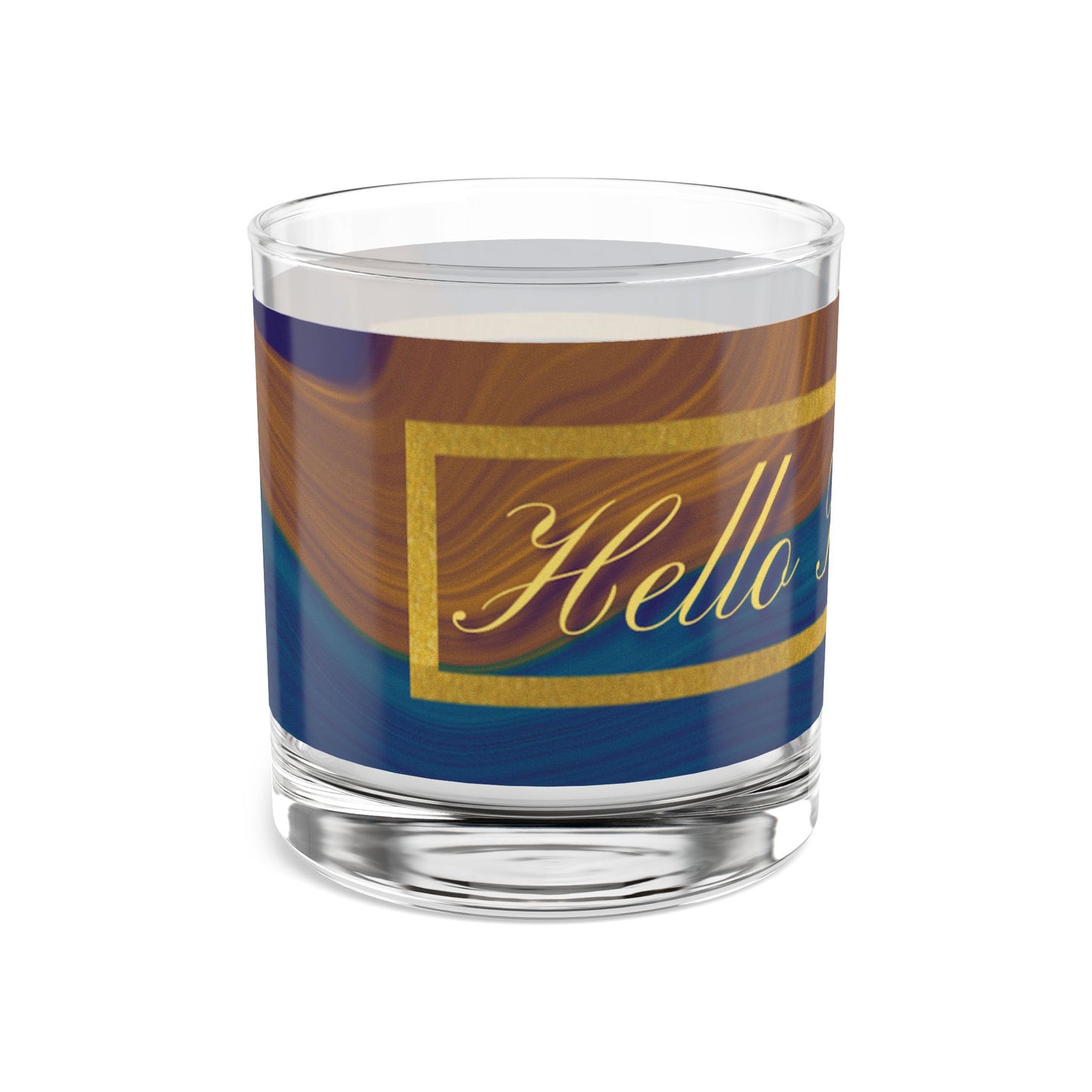 Hello Beautiful Rocks Glass, 10oz